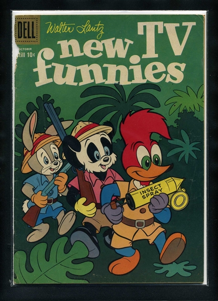 New Funnies #260 G 1958 Dell Woody Woodpecker Comic Book